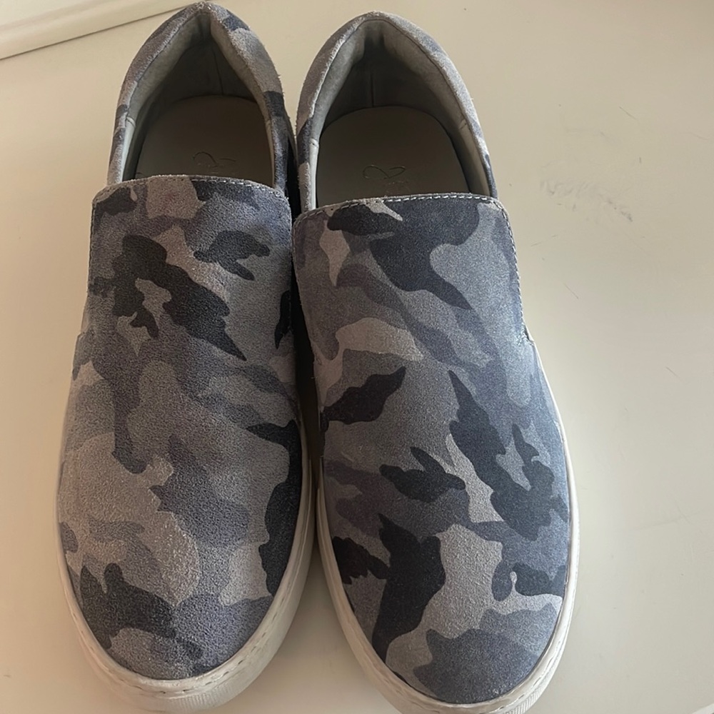 J/Slides Suede Camo Harry Sneaker